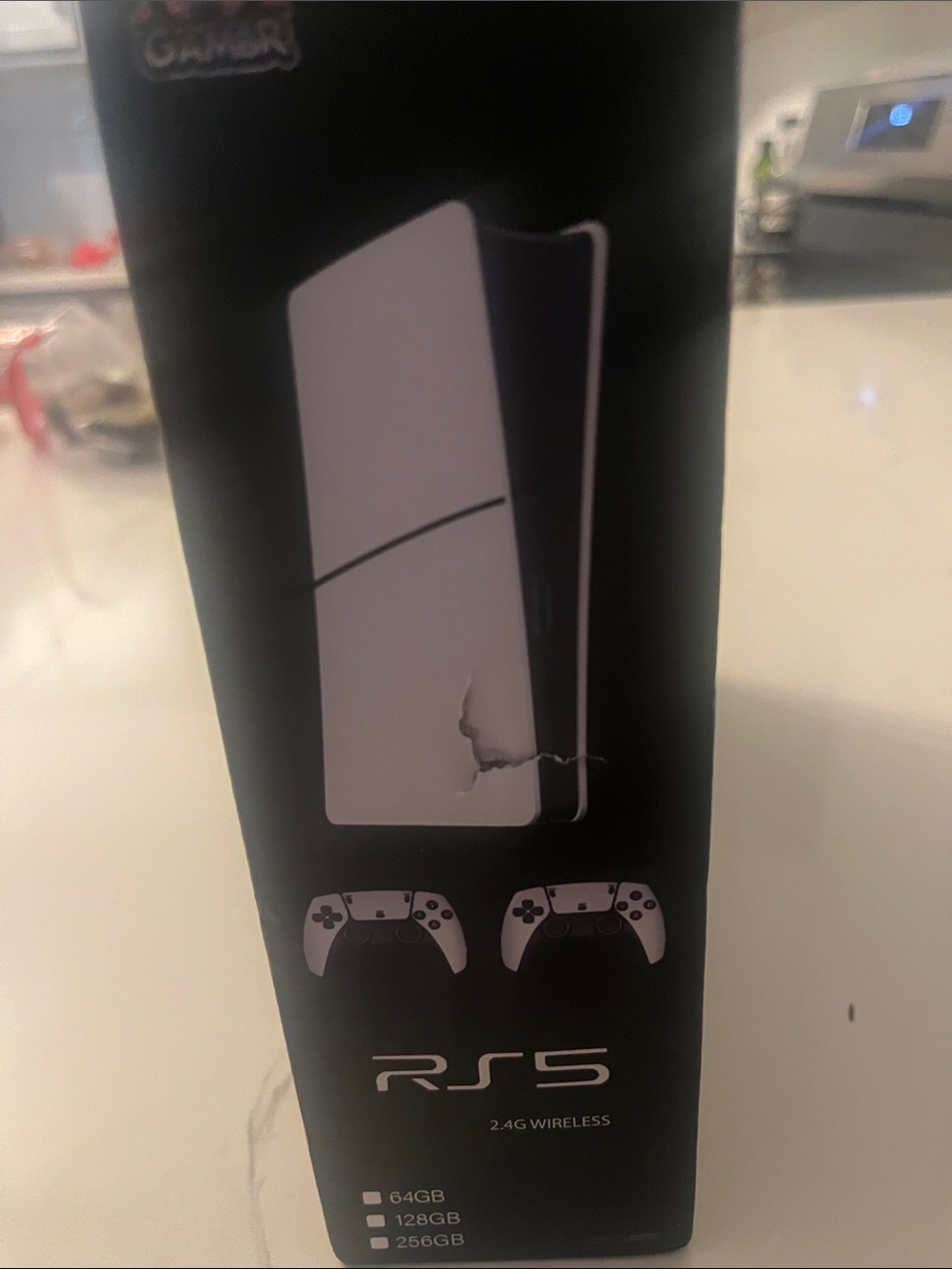 RS5 2.4G Wireless Gaming Console - White - Picture 3 of 4